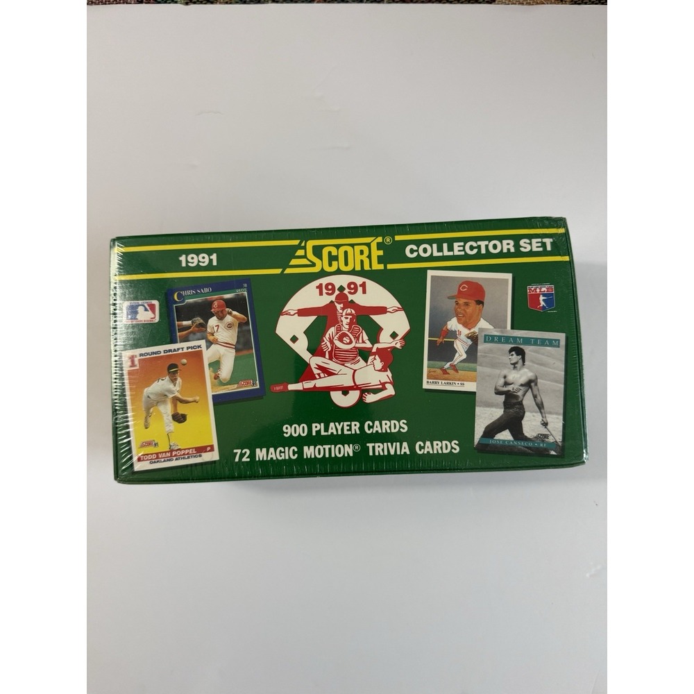 Score 1991 MLB Baseball Collector Set 972 Cards (900 Player + 72 Magic Motion)
